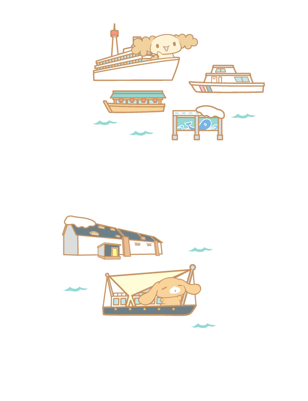 海辺のイラスト